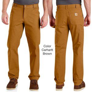 CARHARTT Men’s Utility Work Pant-Relaxed Fit-Rugged Flex®-Duck-Size 32 x 30